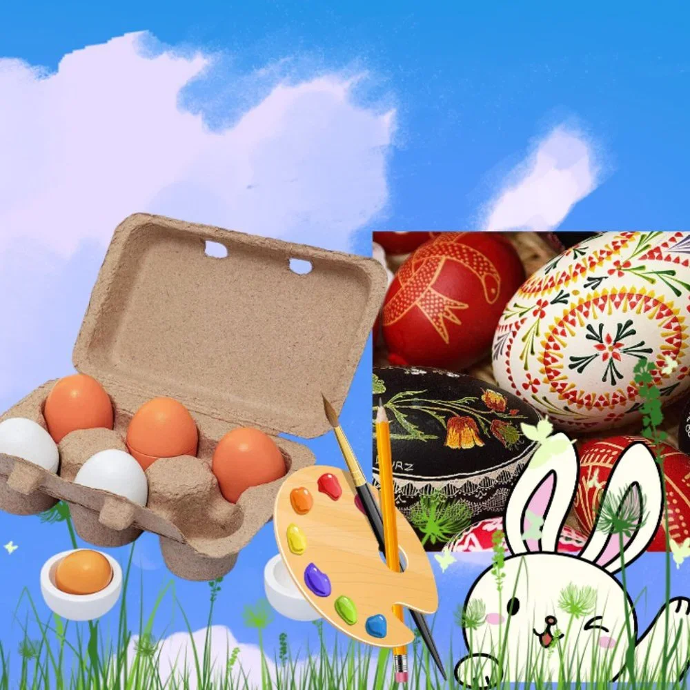 6PCS Wooden Egg Toy for Kids